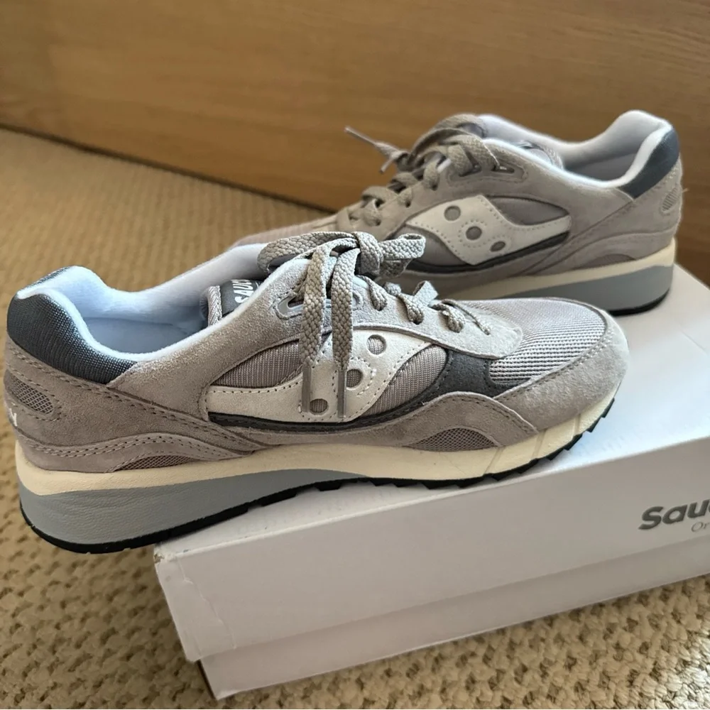 Saucony Shadow 6000 Grey - Picture 2 of 8